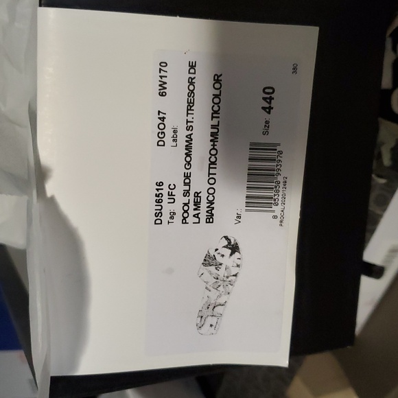 Nib Men's Sz 44 Versace Pool slides - Picture 7 of 10